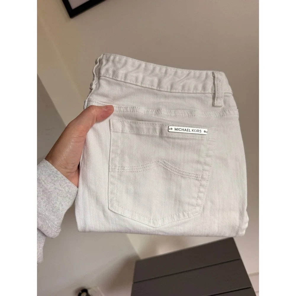 Michael Kors women's‎ white jeans pants size 6